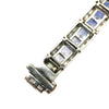 EFFY 14K White Gold Multi Color Sapphire & Diamond Bracelet