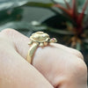 Vintage 14K Articulating Turte Ring