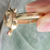 Vintage 14K Articulating Turte Ring