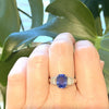 Platinum GIA Certified Sapphire & Diamond Ring