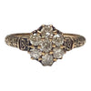 Victorian 14K Rose Gold Diamond Ring