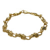 Vintage 14K Yellow Gold Cats Bracelet