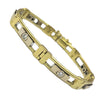 Vintage 18K Articulating Diamond Slide Bracelet