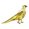 Vintage 18K Gold and Diamond Pheasant Brooch