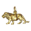 Vintage 14K Gold Lion Charm Pendant