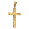 Vintage 14K Yellow Gold Cross Pendant