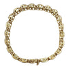 Vintage Mid Century 14K Gold Diamond Bracelet