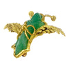 Vintage Tiffany & Co. 18K Aventurine Insect Brooch