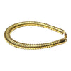 Vintage 18K Yellow Gold Tubogas Bracelet