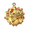 UNOAERRE Large 18K Gold Carnelian Charm Pendant