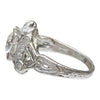 Art Deco Platinum Diamond Engagement Ring