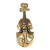 Vintage 14K Yellow Gold Violin Charm