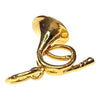 Vintage 18K French Horn Charm