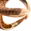 Vintage Boucheron Paris 18K Yellow Gold Sculptural Octopussy Ring