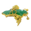 Vintage Tiffany & Co. 18K Aventurine Insect Brooch