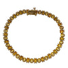 Vintage 14K Gold Diamond Bubbles Bracelet