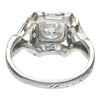 Art Deco Platinum Diamond Engagement Ring