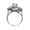 Vintage 14K White Gold Diamond Ring