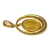 Vintage Gold Isle of Man Coin Pendant