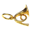 Vintage 18K French Horn Charm