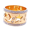 Show Yamagata 18K and Platinum Celestial Diamond Band Ring