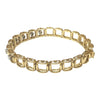 Vintage Mid Century 14K Gold Diamond Bracelet