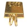 Vintage 18K Gold Bar Pendant