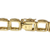 Vintage Mid Century 14K Gold Diamond Bracelet