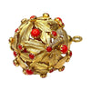 UNOAERRE Large 18K Gold Carnelian Charm Pendant