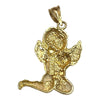 Vintage 14K Gold Cherub Pendant