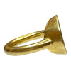 Vintage Solid 18K Gold Egyptian Signet Ring