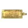 Vintage 14K Large 100 Dollar Bill Pendant