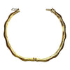 Vintage 14K Gold Bamboo Bangle Bracelet