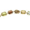 Vintage 14K Yellow Gold Multi Gemstone Bracelet