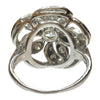 Vintage 14K White Gold Diamond Ring