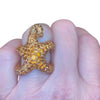 Vintage Boucheron Paris 18K Yellow Gold Sculptural Octopussy Ring