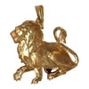 Vintage 14K Gold Leo Pendant