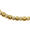 Vintage 14K Gold Diamond Bubbles Bracelet