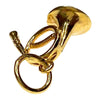 Vintage 18K French Horn Charm