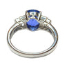 Platinum GIA Certified Sapphire & Diamond Ring