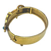 Victorian 18K Gold Turquoise Buckle Bracelet