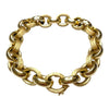 Vintage 14K Gold Italian Oval Links Bracelet