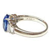 Platinum GIA Certified Sapphire & Diamond Ring