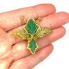 Vintage Tiffany & Co. 18K Aventurine Insect Brooch