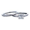 Tiffany & Co. Platinum Diamond Wedding Set