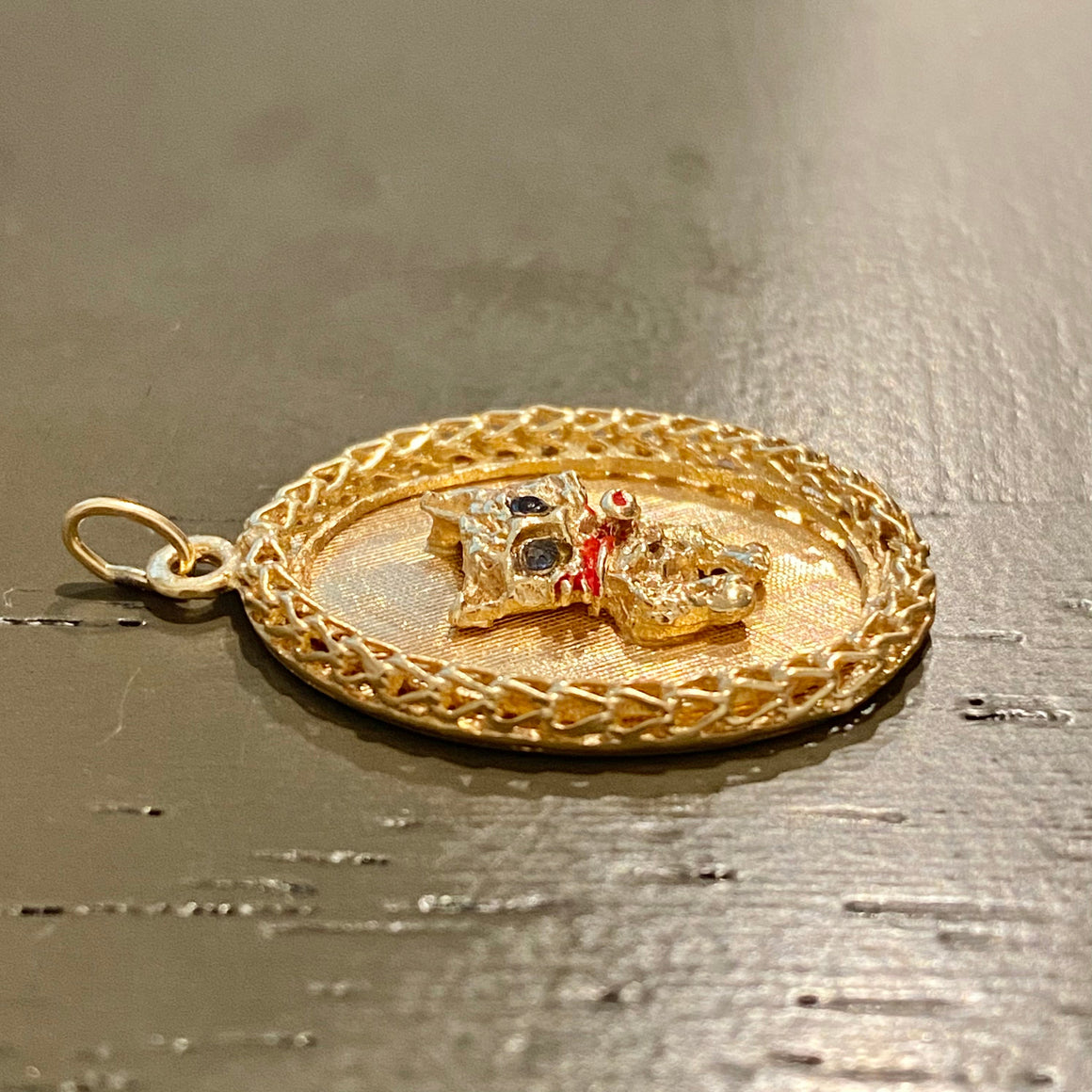 cat-pendant-14k-gold-vintage – Vintage Paris Jewelry